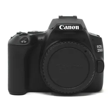 CANON EOS 250D DC – APPAREIL PHOTO NUMÉRIQUE – 24.1MP – REFLEX OBJECTIF EF-S – 18-55MM III WI-FI – BLUETOOTH – BLACK