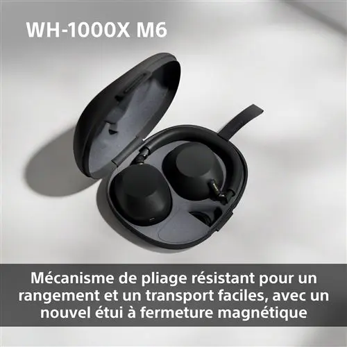 SONY WH-1000XM6 – Casque Bluetooth sans Fil
