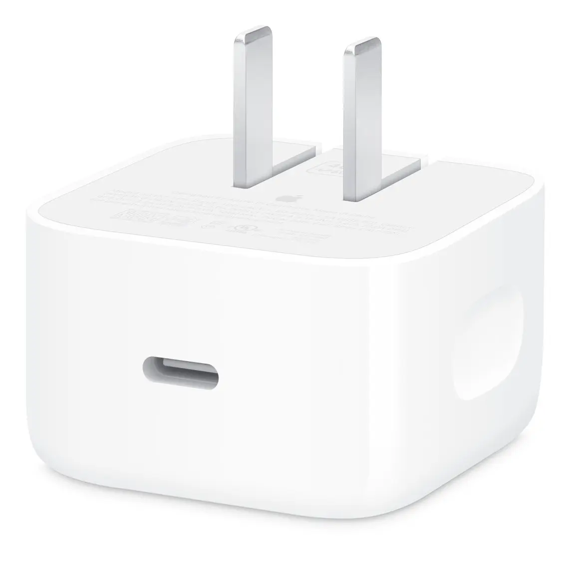 APPLE POWER ADAPTER 40W JUSQU’À 60W MAX – MAGSAFE – USB-C – FAST CHARGE – ORIGINAL – WHITE