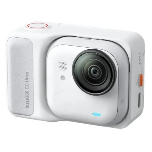 INSTA360 GO ULTRA TINY HANDS-FREE 4K CAM – CAMÉRA D’ACTION 60FPS – CAPTEUR 1/1.28″ – ACTIVE HDR – PUREVIDEO – WIFI – BLUETOOTH – WHITE