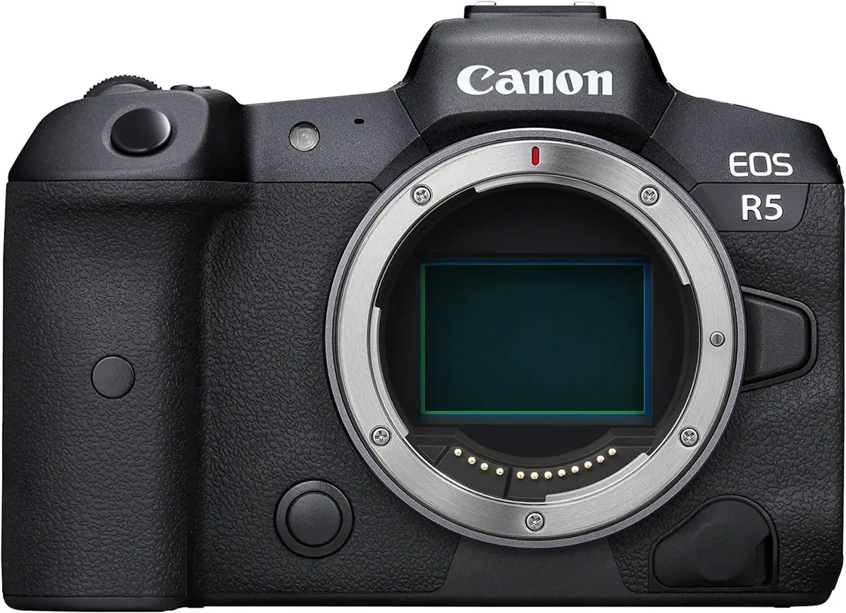 CANON EOS R5 – APPAREIL PHOTO NUMÉRIQUE HYBRIDE 8K – 45 MP – 8K VIDÉO – ONLY BODY – BOITIER NU – BLACK