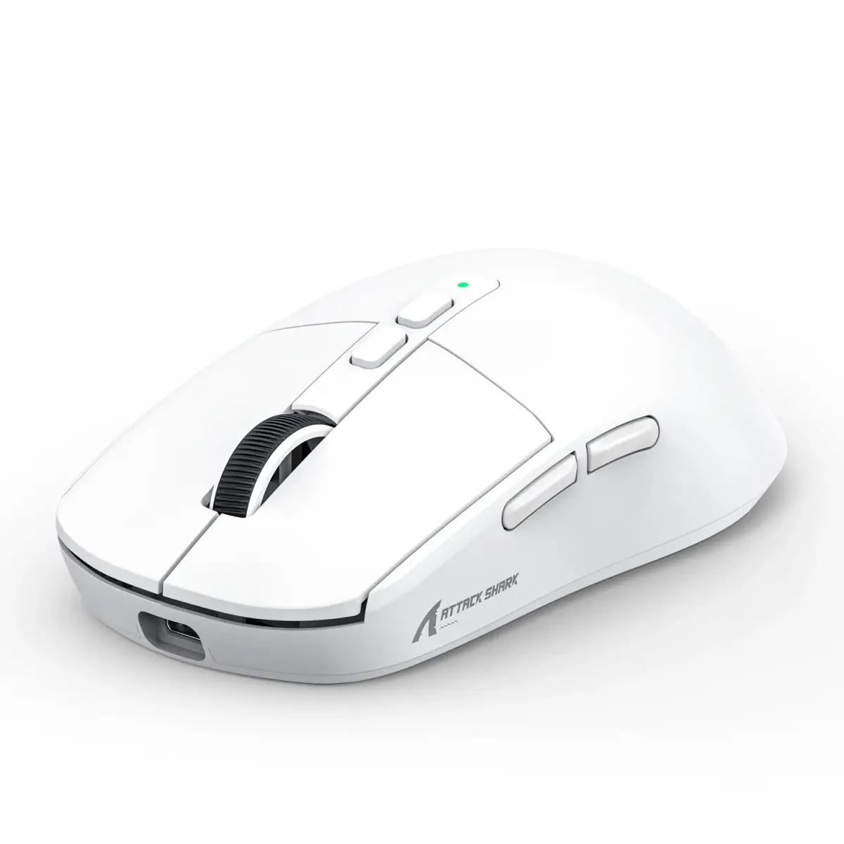 ATTACK SHARK X6 – SOURIS FILAIRE & SANS FIL – BLUETOOTH – USB 2.4G – 7 BOUTONS – 26000 DPI – WHITE