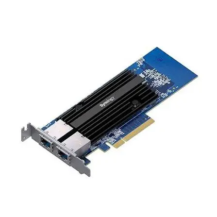 SYNOLOGY E10G30-F2 – D’EXTENSION RÉSEAU POUR NAS SYNOLOGY – DUAL SFP+ 10GBPS – PCIe 3.0 x8 – 2 X SFP+ 10GbE – ORIGINAL