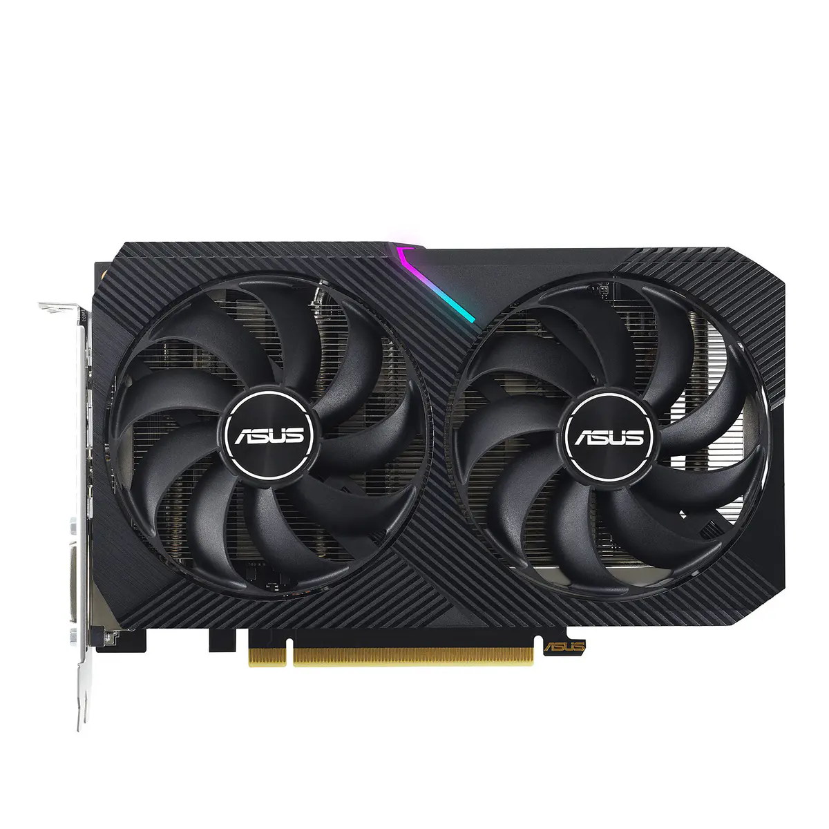 ASUS DUAL GEFORCE RTX 3050 V2 OC – 8GB GDDR6 – PCI EXPRESS – DLSS 4 – RAY TRACING – HDMI/DISPAY – 2 X FANS – BLACK