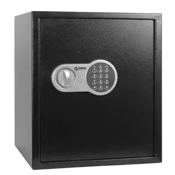 COFFRE FORT SE-S25EV – ACIER DURABLE – 37x27x27 cm – PANNEAU ÉLECTRONIQUE – SÉCURITÉ MAXIMALE -NOIR