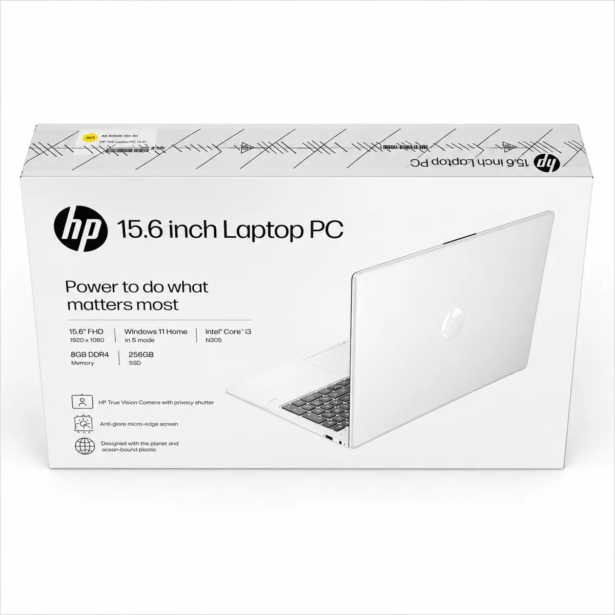 HP 15-FD0154WM – INTEL CORE ULTRA 5 125H – 8GB DDR5 – SSD 512GB – 15.6″ FHD IPS TACTILE – INTEL ARC GRAPHICS – WI-FI 6 – WINDOWS 11 HOME – NATURAL SILVER