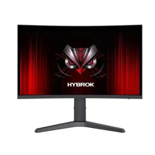 ECRAN HYBROK LIGHT HG27CUQ300 – ECRAN GAMING CURVED 27″ – 2K QHD – DALL VA – 300HZ – 1MS -DISPLAY PORT /HDMI – SPEAKER – BLACK