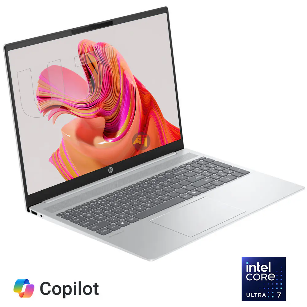 HP OMNIBOOK 5 AI 16-AF1017WM – ULTRA 7 255U – 16GB – 1TB – 16″ 2K WUXGA TACTILE -RÉTROÉCLAIRÉ -WIN11