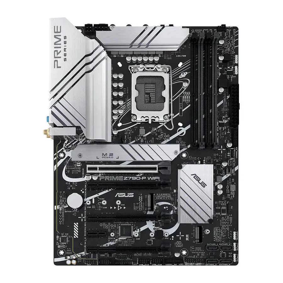 ASUS PRIME Z790-P WIFI ATX Socket 1700 Intel Z790 Express – 4x DDR5 – M.2 PCIe 4.0 – USB 3.2