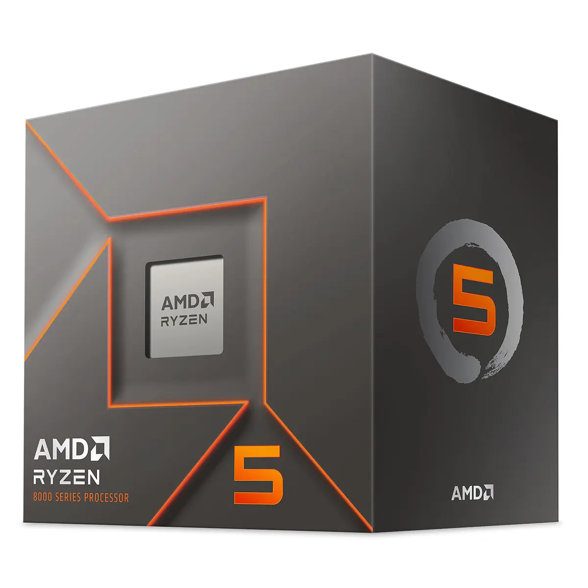 PROCESSEUR AMD RYZEN 5 8400F – SOCKET AM5 – 6-CORE – 12-THREADS – 22MO CACHE – TDP 65W – BOX