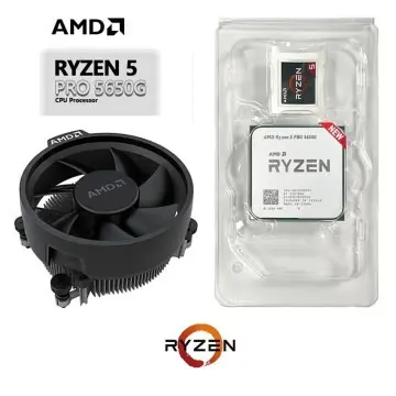 AMD RYZEN 5 PRO 5650G – SOCKET AM4 – RADEON GPU VEGA 7 – 6 CŒURS -12 THREADS – TDP 65 W – APK