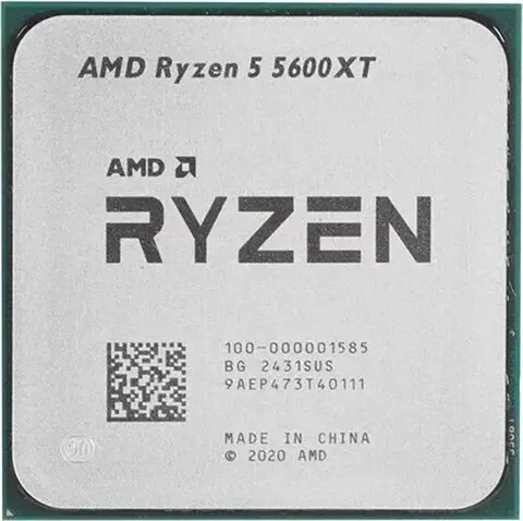 PROCESSEUR AMD RYZEN 5 5600XT – SOCKET AM4 – 6-CORE – 12-THREADS – 3.7GHZ – 65W – BOX AVEC VENTILO