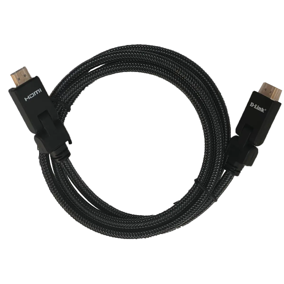 D-Link HCB-4AABLBR-30 Câble HDMI 2.0 Avec Connecteur À 180 Degrés – 30M