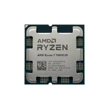 PROCESSEUR AMD RYZEN 7 7800X3D – 8 CŒURS – 16 THREADS – 5.0 GHz – SOCKET AM5 – 3D V-CACHE – 120W