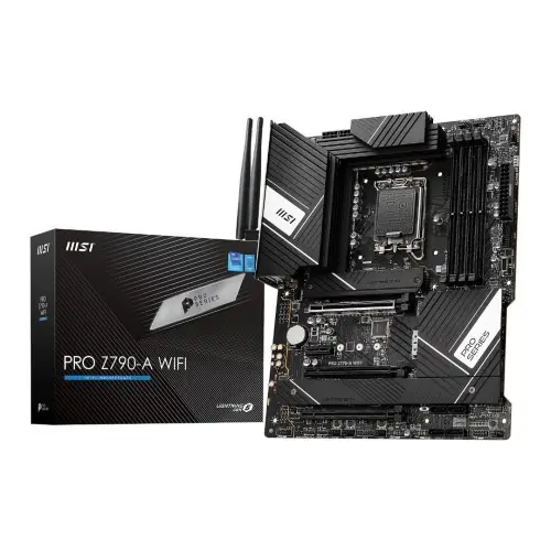 MSI PRO Z790-P WIFI – CARTE MÈRE ATX – SOCKET INTEL LGA1700 – 4 X DDR5 – 4 X M.2 PCIE 4.0- WI-FI 6E – BLACK