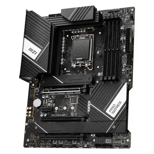 MSI PRO Z790-P WIFI – CARTE MÈRE ATX – SOCKET INTEL LGA1700 – 4 X DDR5 – 4 X M.2 PCIE 4.0- WI-FI 6E – BLACK