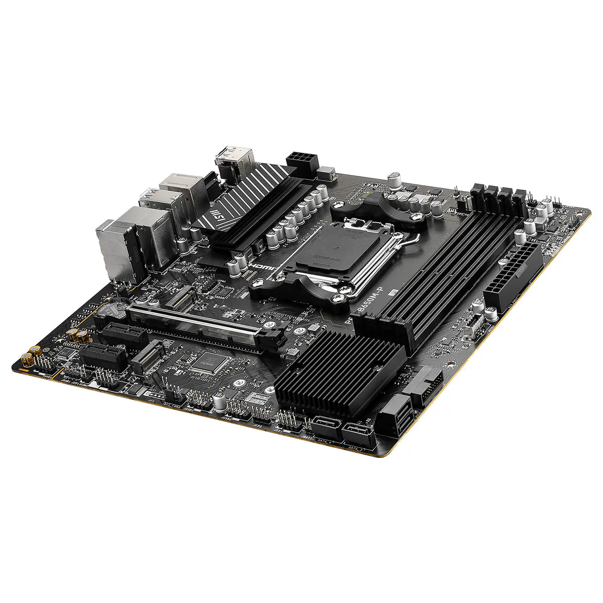 MSI PRO B650M-P – CARTE MÈRE MICRO-ATX – SOCKET AM5 – CHIPSET AMD B650 – DDR5 – M.2 – PCI EXPRESS – BLACK