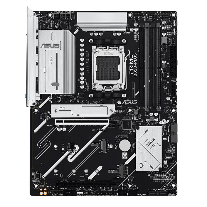 ASUS PRIME B850-PLUS-CSM- CARTE MÈRE ATX – SOCKET AM5 – DDR5 – PCIE 5.0 – M.2 – 2.5GBE – BLACK