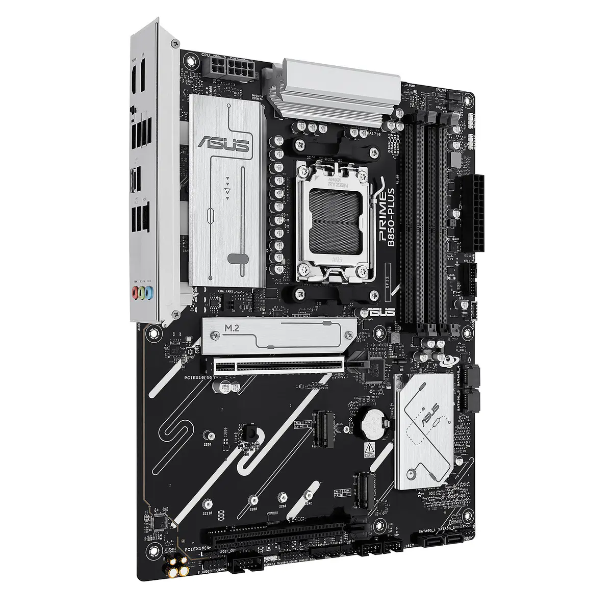 ASUS PRIME B850-PLUS-CSM- CARTE MÈRE ATX – SOCKET AM5 – DDR5 – PCIE 5.0 – M.2 – 2.5GBE – BLACK