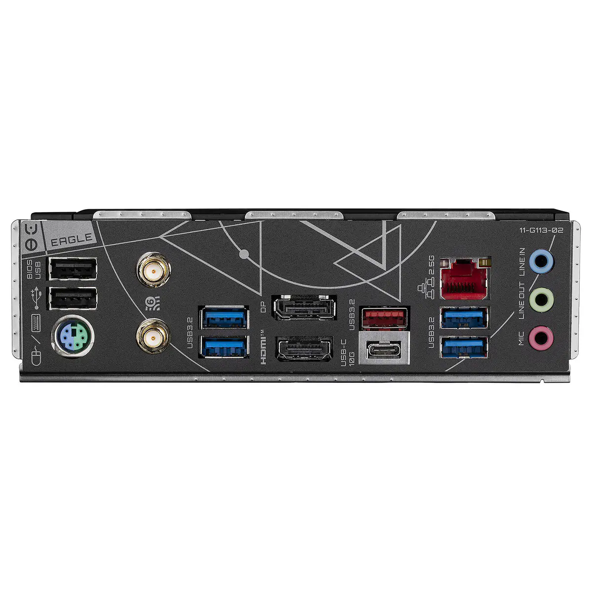GIGABYTE Z790 EAGLE AX – CARTE MÈRE ATX – SOCKET INTEL 1700 – 4x DDR5 – 3x M.2 – WI-FI 6E – BLACK