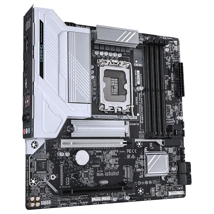 GIGABYTE B860M GAMING X WIFI 6E – CARTE MÈRE MICRO ATX – SOCKET INTEL 1851 – 4x DDR5 – 2xM.2 -BLACK