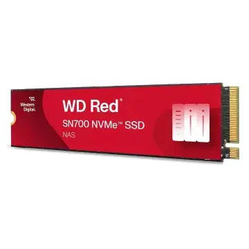 WESTERN DIGITAL SN700 – SSD M.2 RED 500GB – 2280 NVME PCIE 3.0 X4 – 3400 Mos -NAS & BAIE DE STOCKAGEHDD