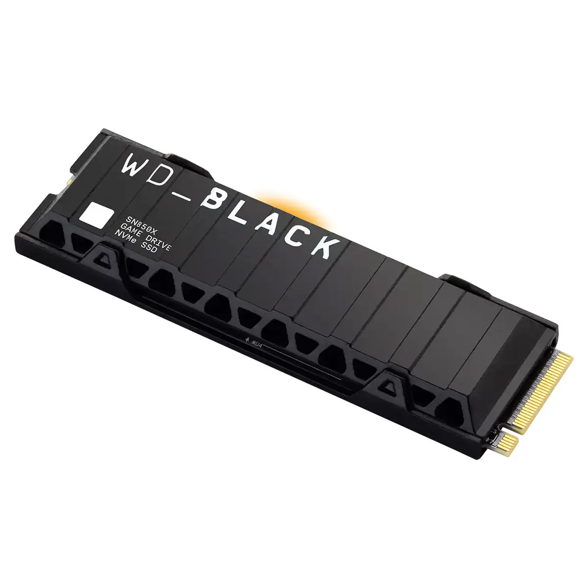 WD BLACK SN850X 1TB – SSD NVME PCIE GEN4 – 7300 MO/S – WITH HEATSINK – PC/CONSOL – 3D TLC – BLACK