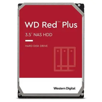 WD RED PLUS NAS WARE 12TB – DISQUE DUR HDD 3.5″ – 7200 RPM – SATA 6 GB/S – 256MB CACHE – WD120EFGX