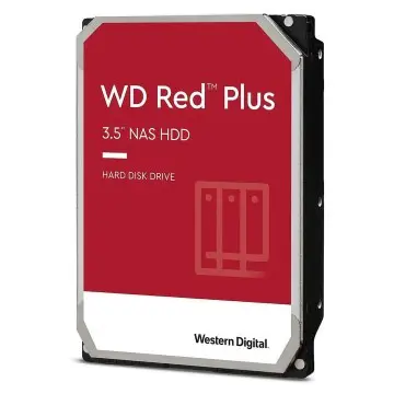 WD RED PLUS NAS WARE 4TB – DISQUE DUR HDD 3.5″ – 7200 RPM – SATA 6 GB/S – 256MB CACHE – WD40EFZZ