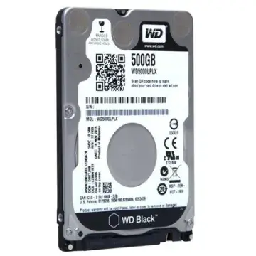 WD BLACK 500GB GAMING HARD DISK – DISQUE DUR INTERNE 2.5″ HDD – 7200 RPM – SATA 6GB/S – PC – LAPTOP