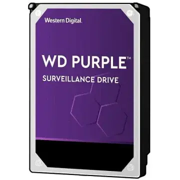 WD PURPLE 3TB SURVEILLANCE – DISQUE DURE HDD 3,5″ – SATA 6GB/S – 5400 RPM – 256Mo – WD33PURZ