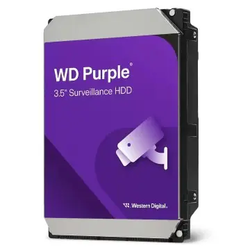 WD PURPLE 2TB SURVEILLANCE – DISQUE DURE HDD 3,5″ – SATA 6GB/S – 5400 RPM – 64Mo – WD23PURZ