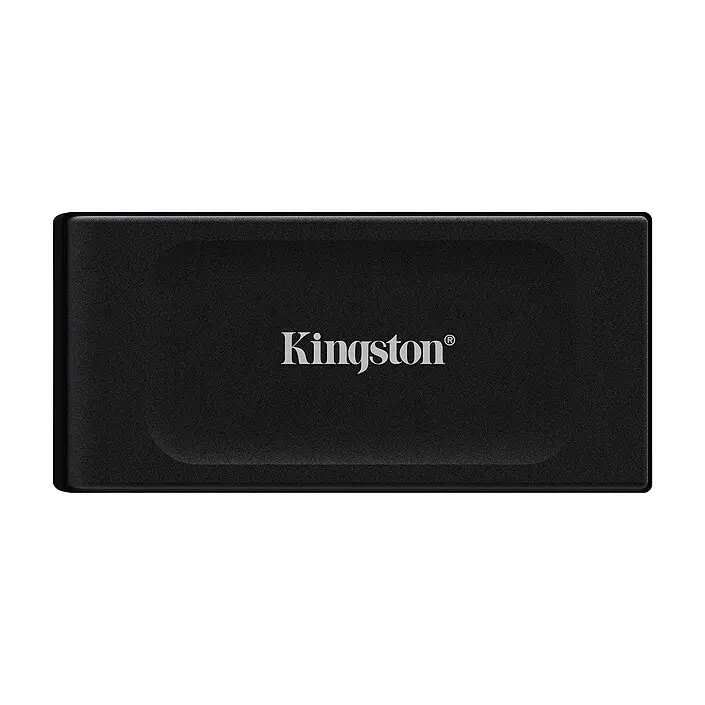 KINGSTON XS1000 2TO – DISQUE SSD EXTERNE – 1050 MO/S – USB-A To USB-C – 3D NAND – USB 3.2 – BLACK