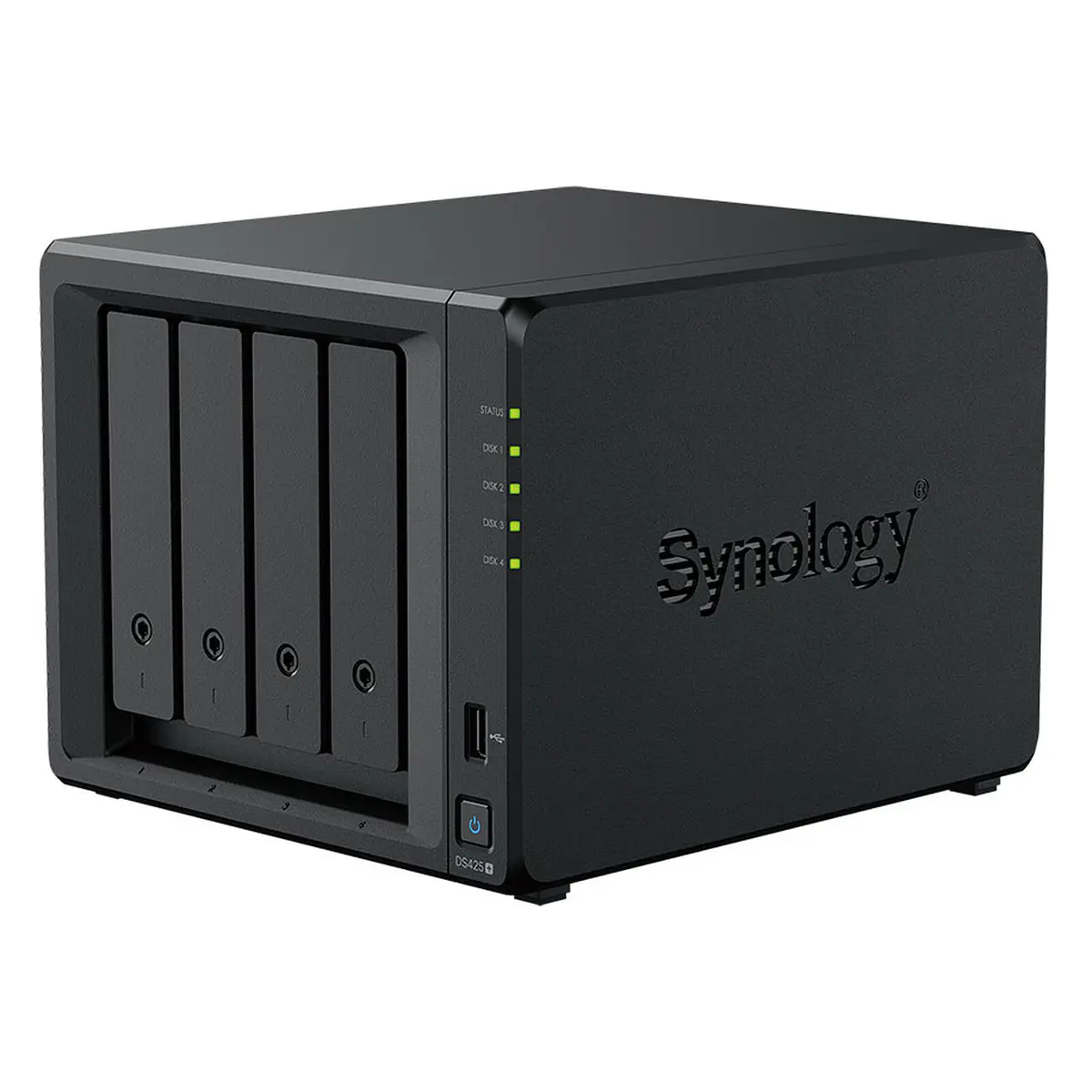 SYNOLOGY DiskStation DS425+ Serveur NAS 4 baies – 2 Go de RAM DDR4 – Intel Celeron J4125 sans disque
