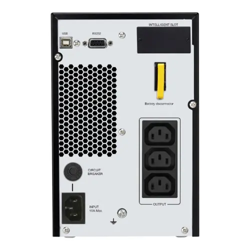 APC EASY-UPS SRV1KI – ONDULEUR TOUR ONLINE 1 KVA – 1 000 VA – 1 000 WATT – 230 V – MODE ECO – CHARGE INTELLIGENTE – BLACK