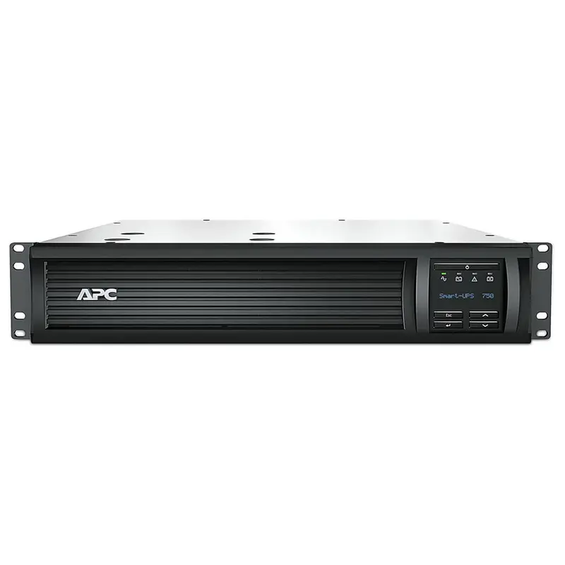 ONDULEUR APC SMART-UPS 750VA – ONDULEUR RACKABLE – 230V – USB – SÉRIE SMARTSLOT – RACK 2U – BLACK