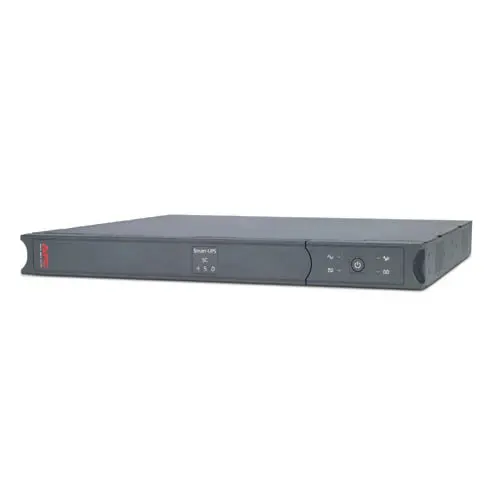 APC SMART-UPS 450VA – ONDULEUR RACKABLE – 280 WATTS – LINE INTERACTIVE – SC450RMI1U – RJ-45