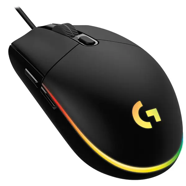 SOURIS LOGITECH G102 – GAMING FILAIRE – LIGHTSYNC – NOIR-BLANC
