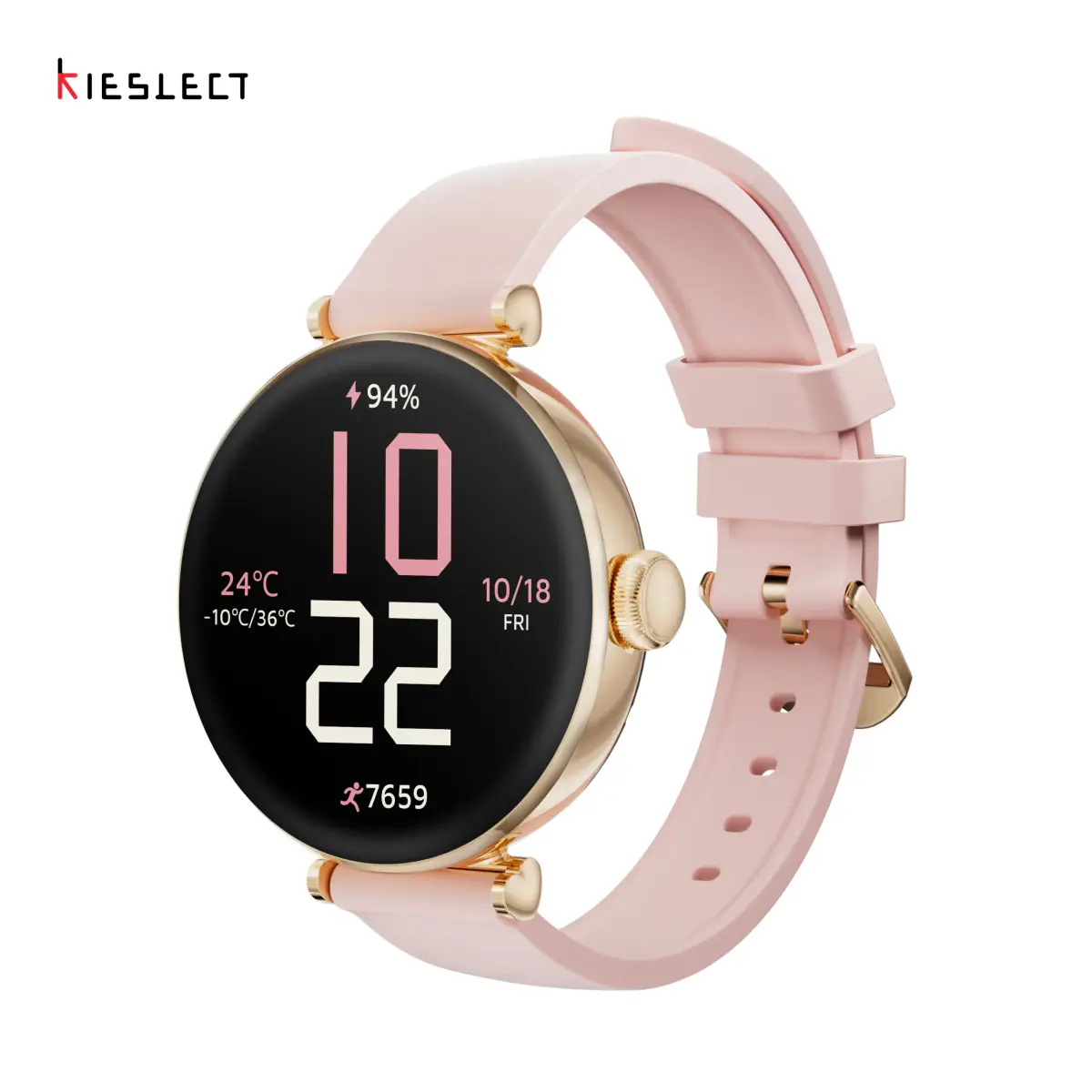 SMARTWACH KIESLECT PURA – BLUETOOTH 5.2 – CALLING – 1,19″ AMOLED – SPORTS – WATERPROOF – 250 MAH