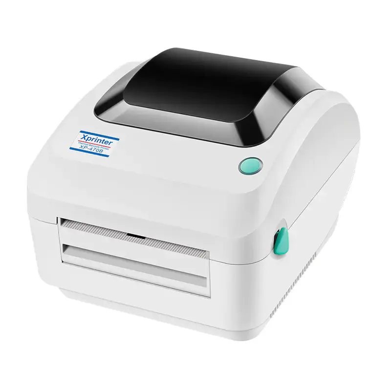 XPRINTER XP-470B – IMPRIMANTE CODE BARRE THERMIQUE 1D & 2D -USB+ BLUETOOTH -SD CARD – 118mm -203 DPI