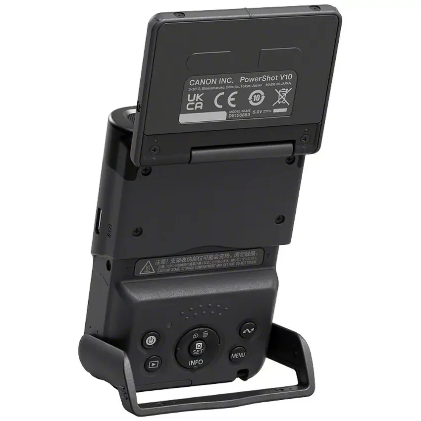 CANON PowerShot V10 Vlog Caméra Pour Créateurs De Contenu Objectif Grand Angle 19 Mm