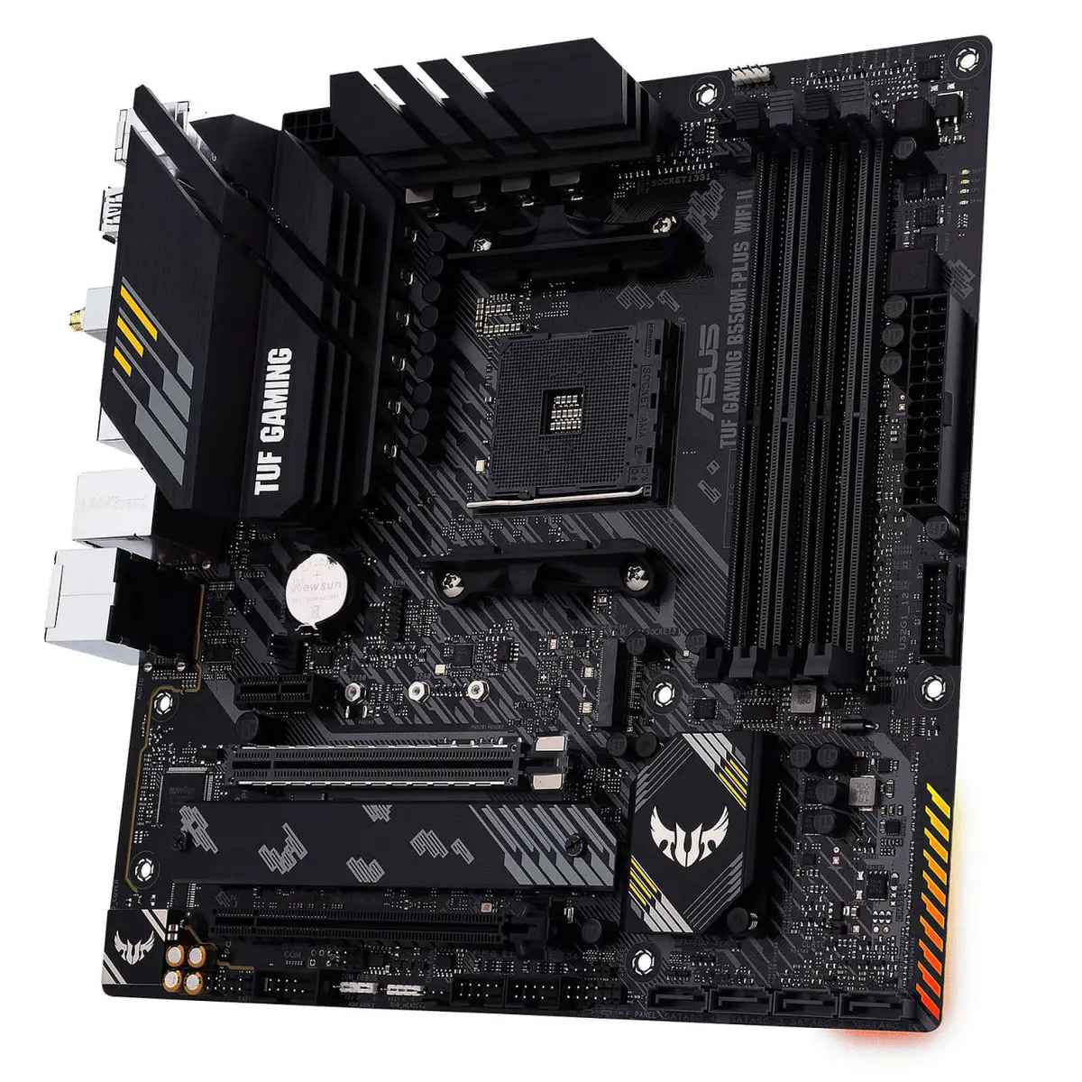 ASUS TUF GAMING B550M-PLUS WIFI II – MICRO ATX AM4 – 4XDDR4 – M.2 PCIE 4.0 – WI-FI 6 – BLUETOOTH 5.2