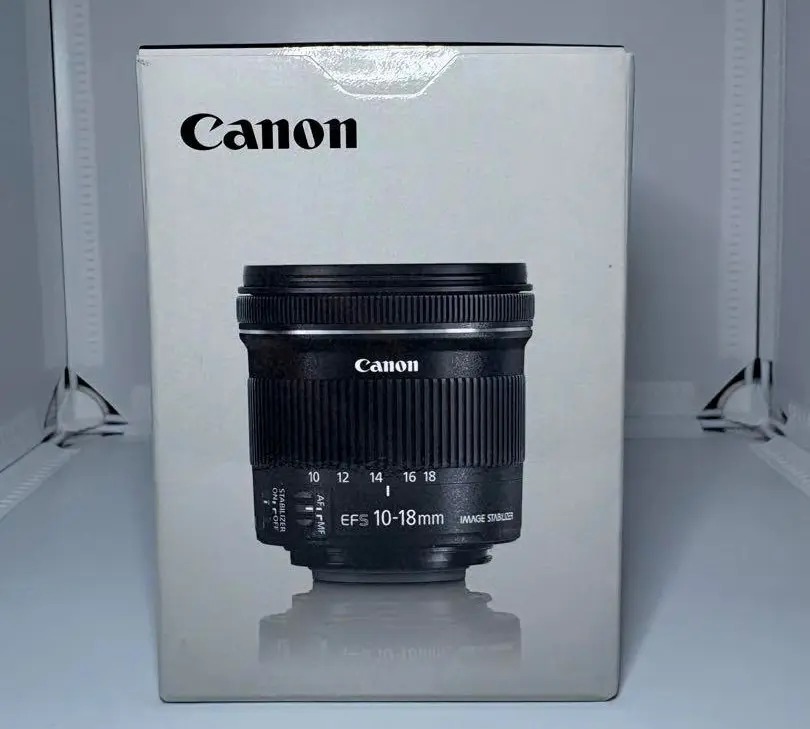 CANON EF-S 10-18MM F/4.5-5.6 IS STM – OBJECTIF ULTRA GRAND – STABILISATEUR – ZOOM STM LENS – BLACK