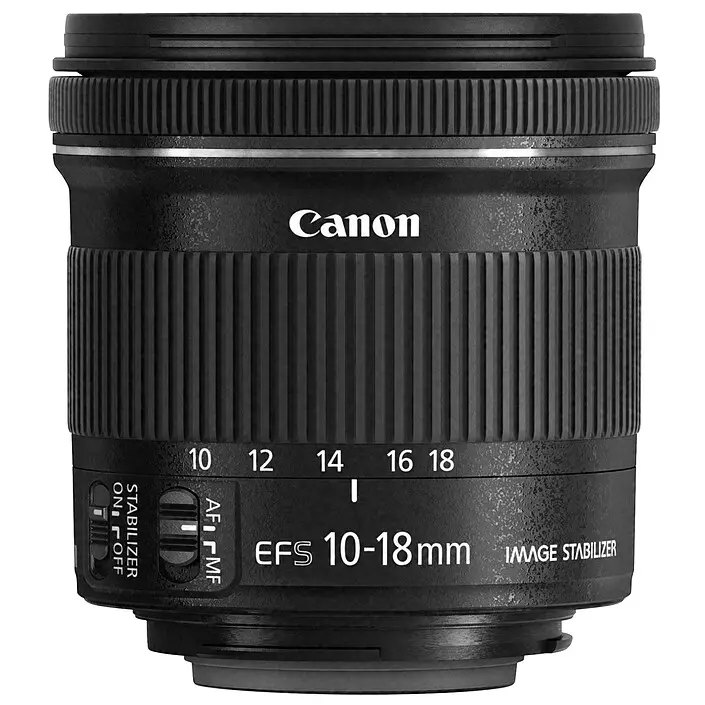 CANON EF-S 10-18MM F/4.5-5.6 IS STM – OBJECTIF ULTRA GRAND – STABILISATEUR – ZOOM STM LENS – BLACK