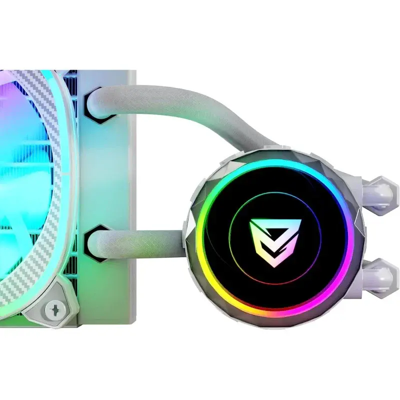NFORTEC ATRIA X 240 MM – WATERCOOLING AIO – INTEL & AMD – SILENCIEUX – RGB – 2FAN 240 WTD – WHITE
