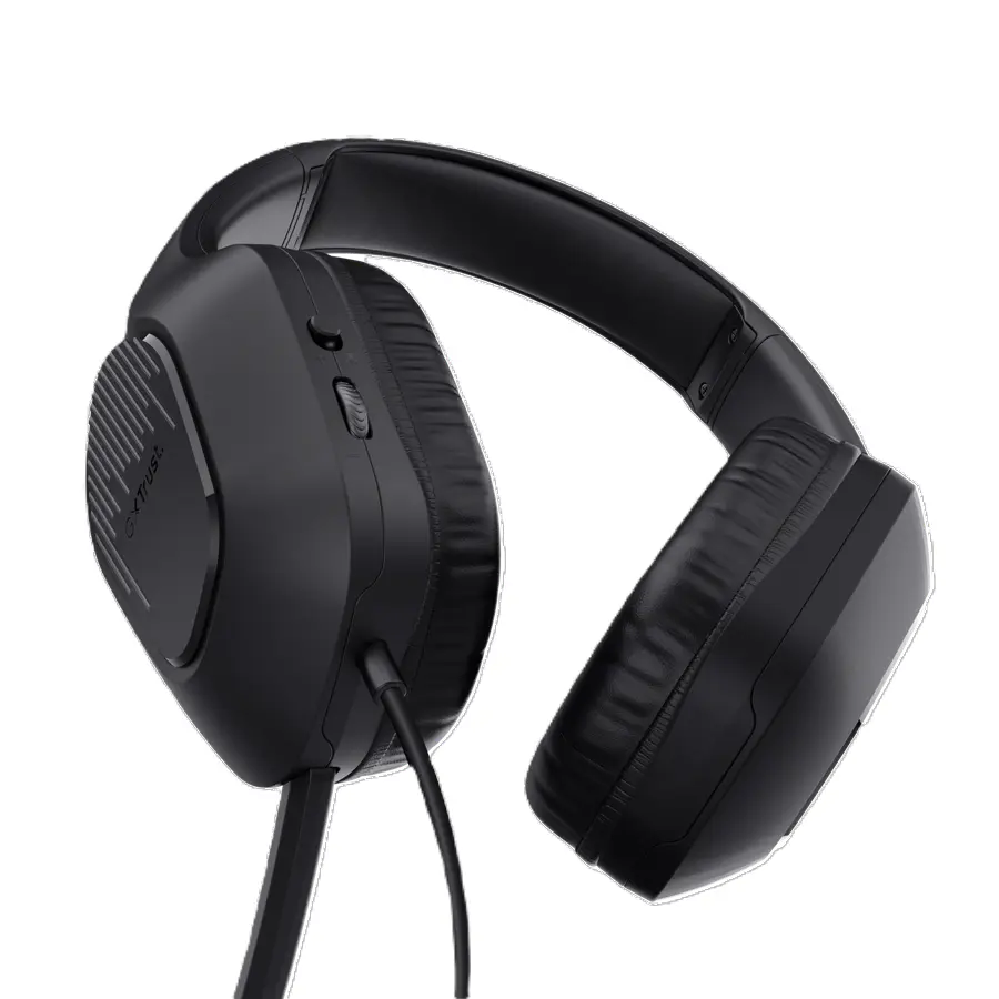 TRUST GXT415 ZIROX – CASQUE + MIC GAMAING FILAIRE – PC, PS4, PS5, XBOX – JACK 3,5MM – BLACK & BLUE