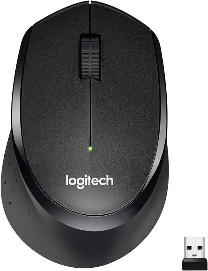 Logitech M330 Silent Plus Souris Sans Fil Récepteur Nano USB 2,4GHz – Capteur Optique 1000 Ppp