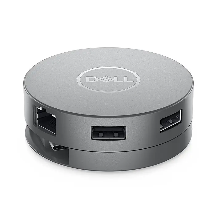 DELL DA310 – ADAPTATEUR MOBILE USB-C – 7 PORTS – 90W – MULTI-ÉCRANS – USB-C