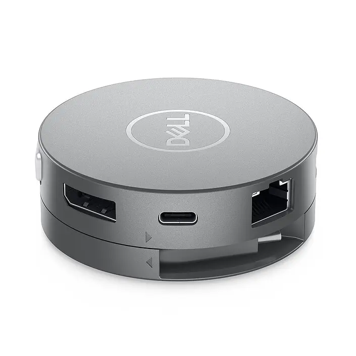 DELL DA310 – ADAPTATEUR MOBILE USB-C – 7 PORTS – 90W – MULTI-ÉCRANS – USB-C