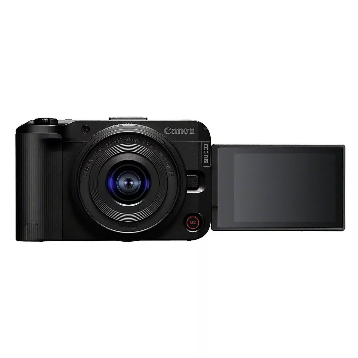 CANON EOS R50 V – APPAREIL PHOTO NUMÉRIQUE HYBRIDE 4K + OBJECTIF RF-S 14-30MM F/4-6.3 IS STM PZ
